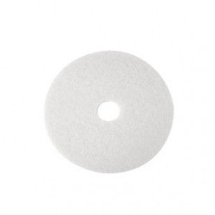 17” White buff Pad