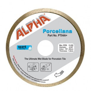 Alpha Porcellana Tile Blade - Porcelain Tile