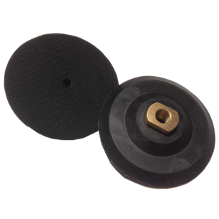 Flexible Rubber Backing Pad - Black